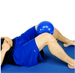 HIP ADDUCTION SQUEEZE - SUPINE
